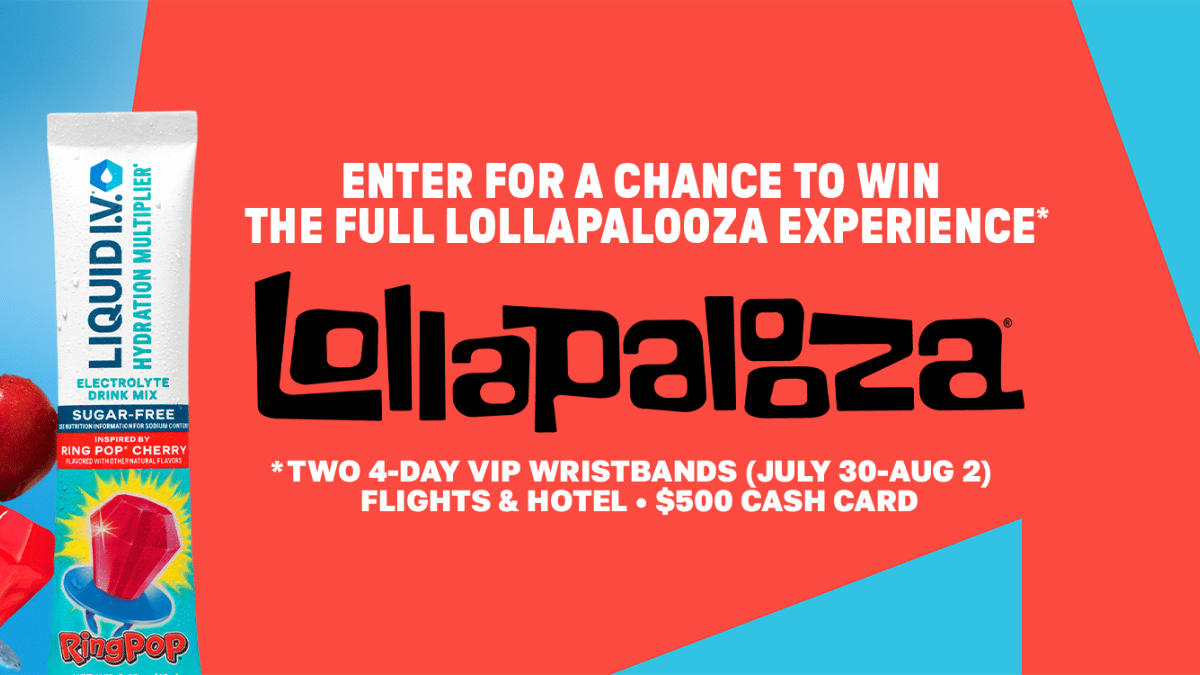 Liquid I.V. Chicago VIP Festival Sweepstakes