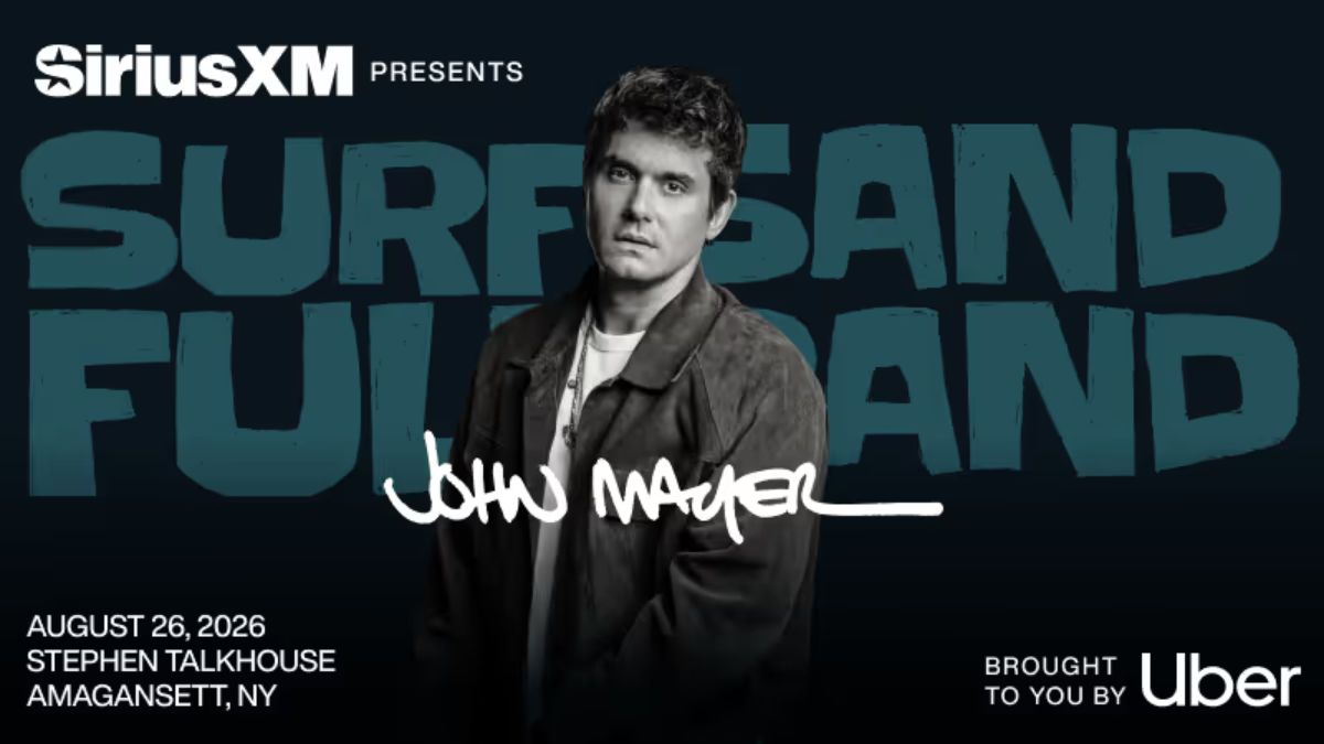 SiriusXM John Mayer Uber Flyaway Sweepstakes